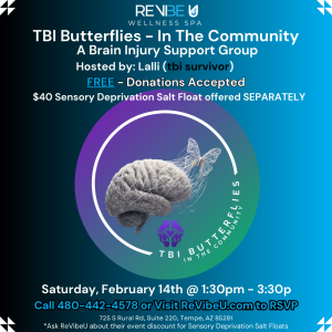 TBI Butterflies: In The Community | Brain Injury Support Group
