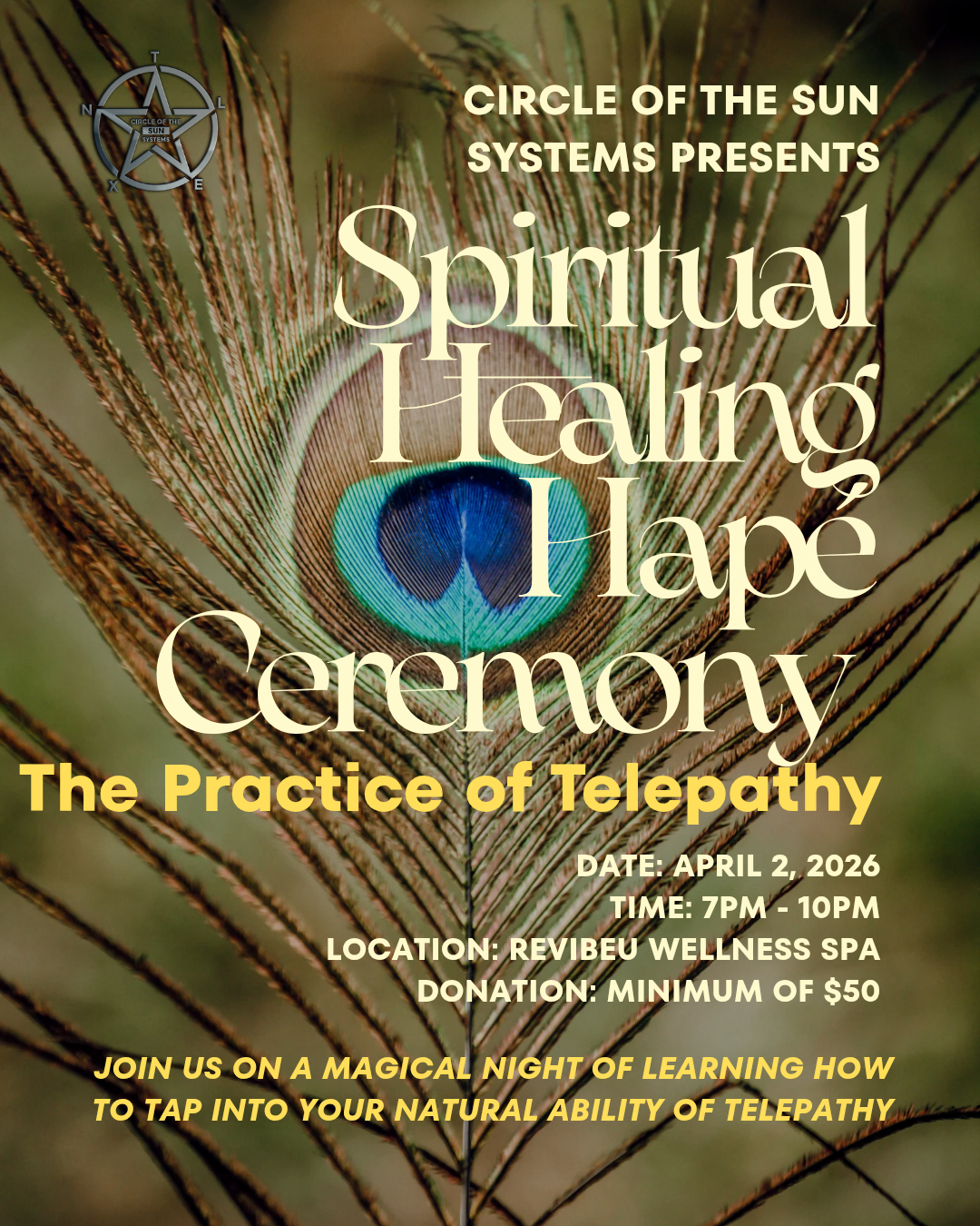 Spiritual Healing Hapè Ceremony: The Practice of Telepathy