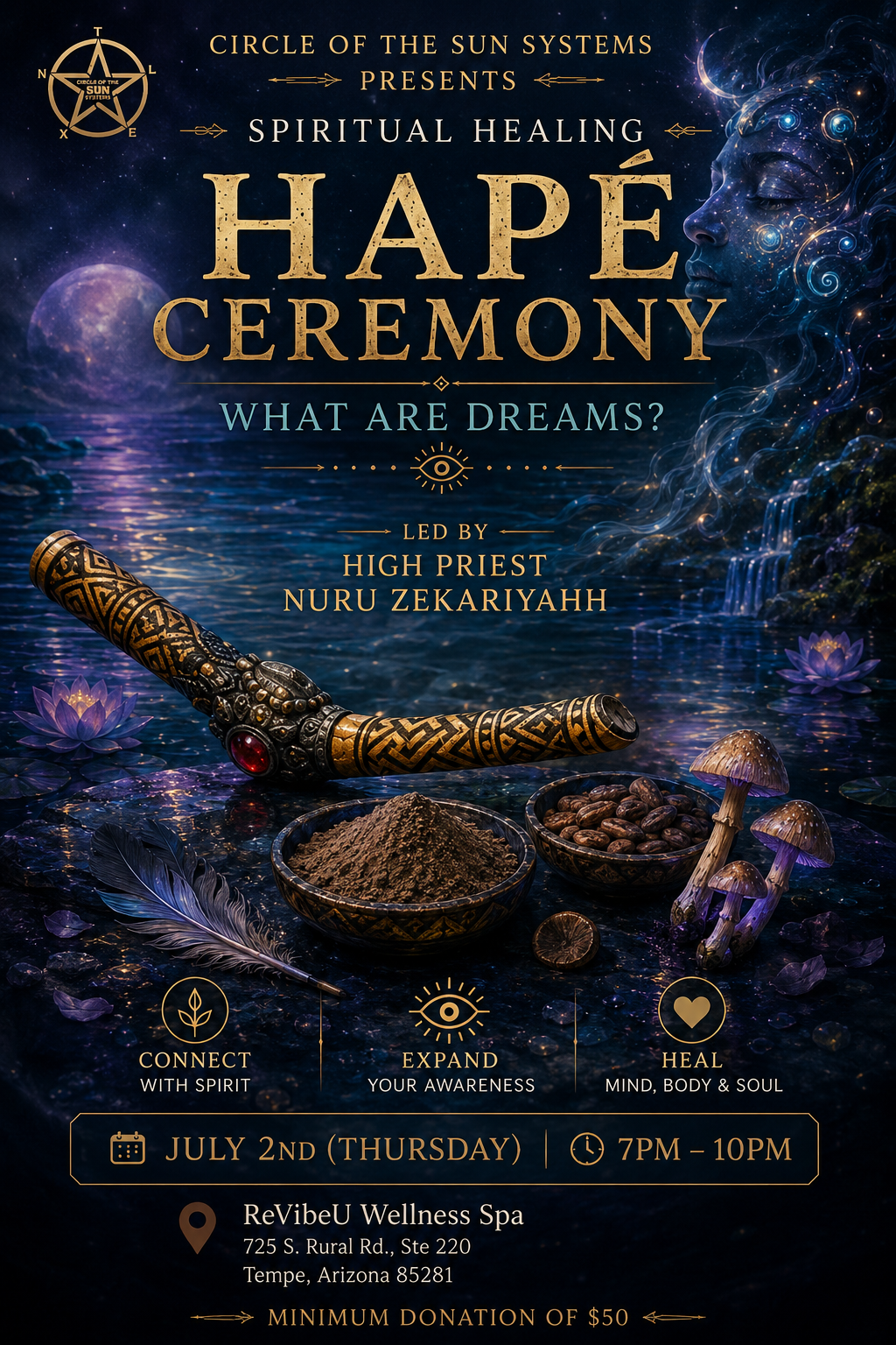 Spiritual Healing Hapé Ceremony: What Are Dreams?